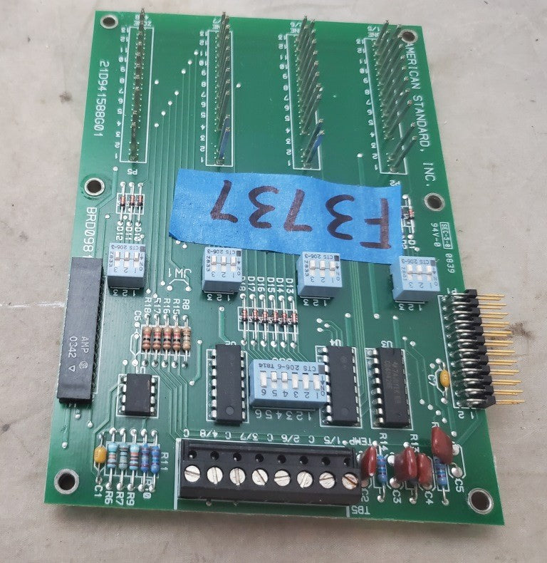Original American Standard OEM Trane 21D941588G01 Control Sister Board BRD0981