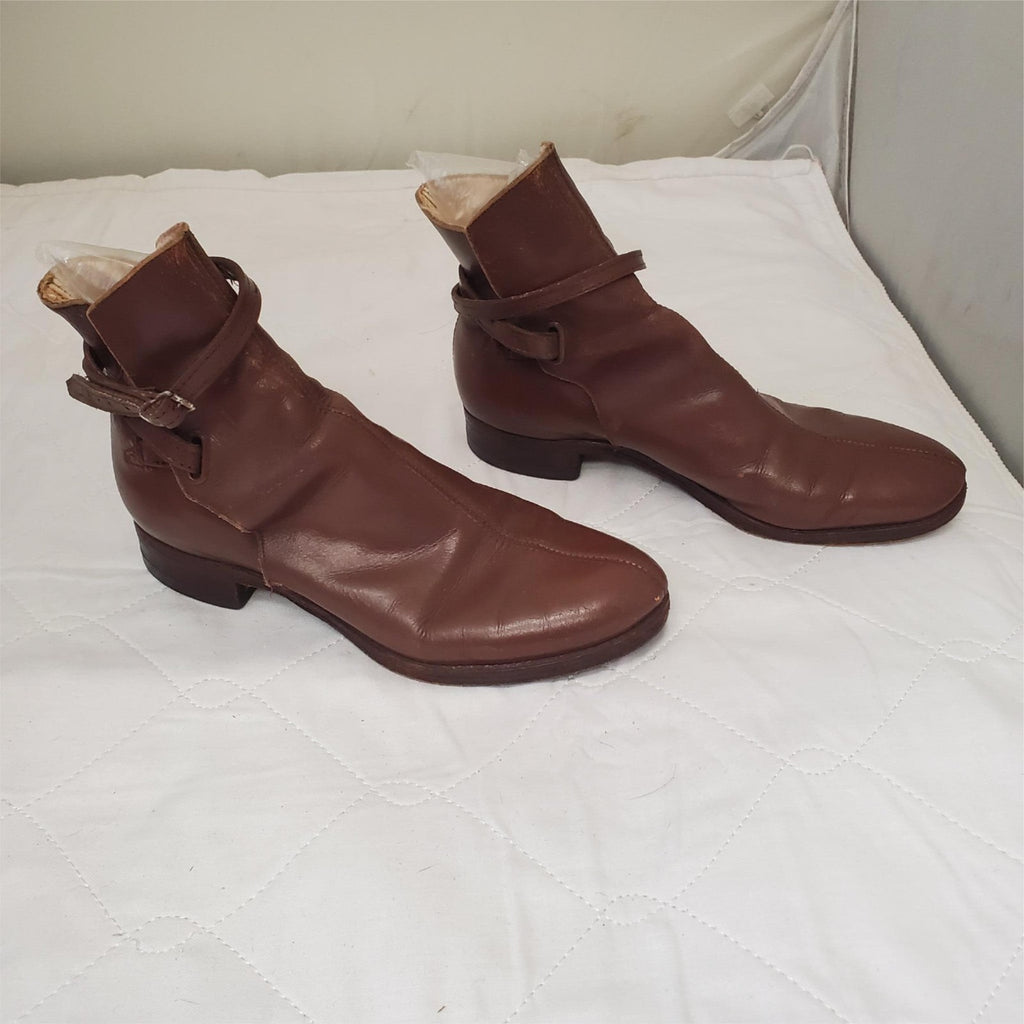 Vintage Woman's Windsor Dark Brown Real Leather Boots 6.5