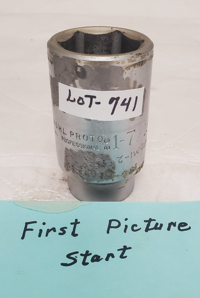 PROTO 5748HL USA  1-7/16” Heavy-Duty Socket Tool - LOT 741