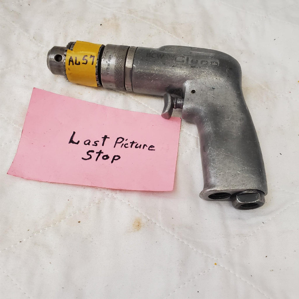 Cleco 136DO28 2800 RPM Pneumatic Pistol Grip Drill Aircraft Tool AL57