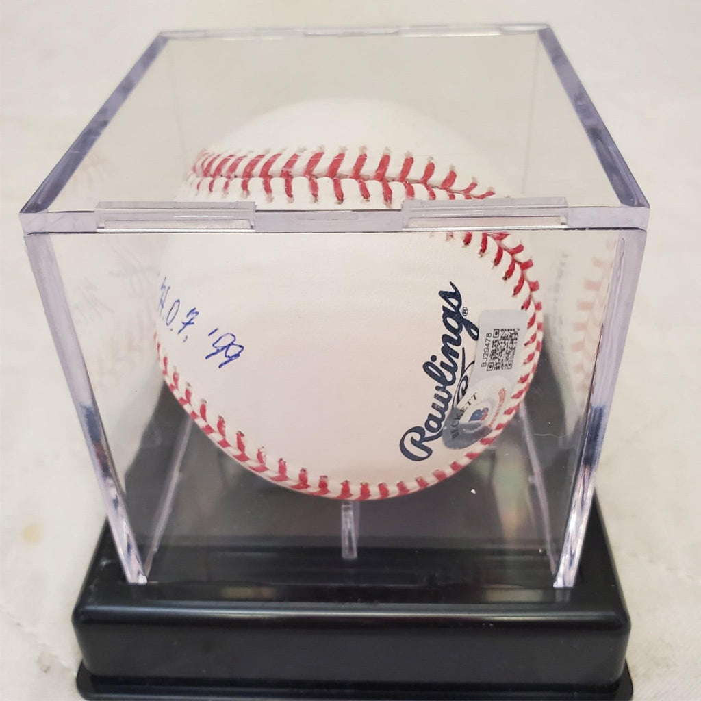 Nolan Ryan Autographed Official Major League Baseball with Display Case