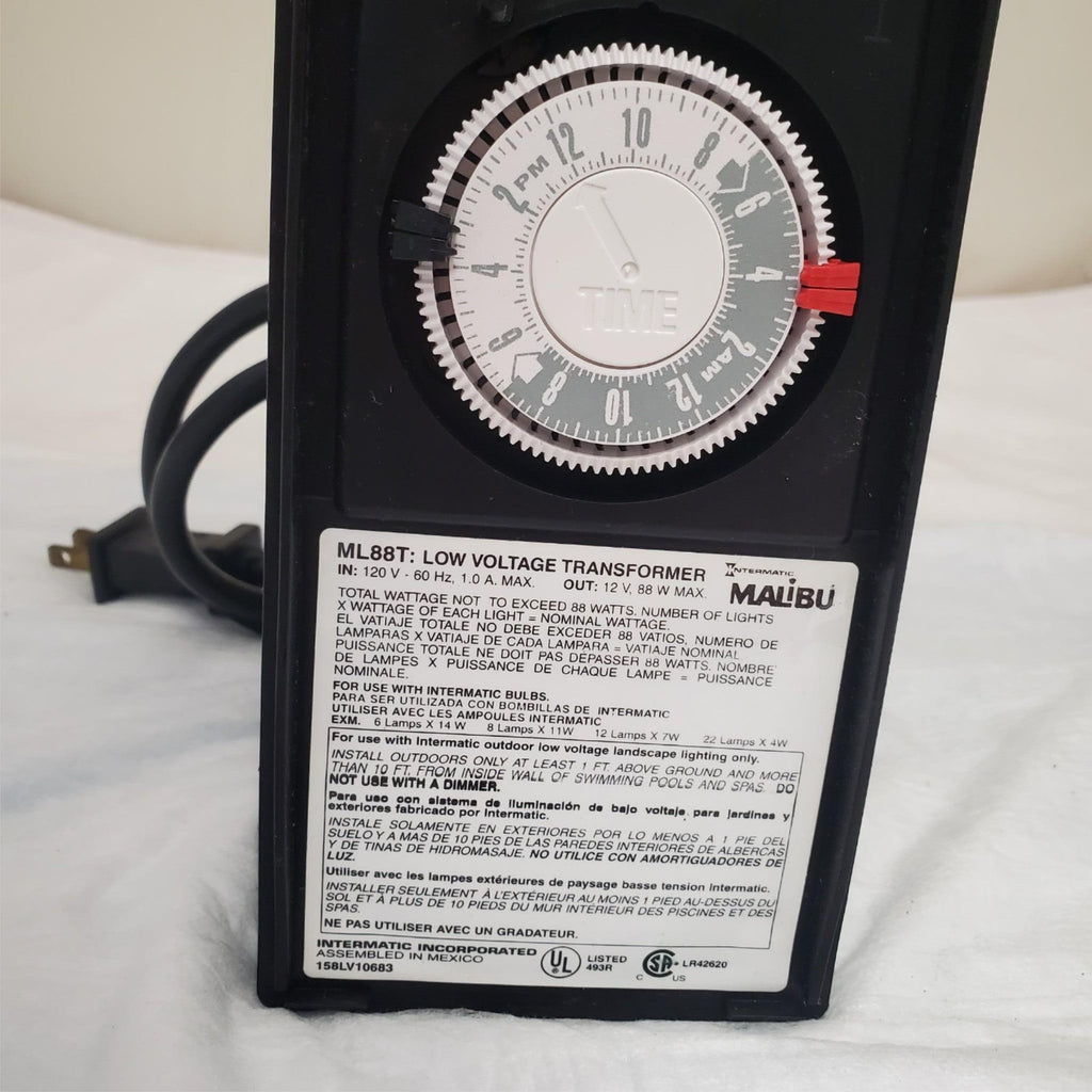 Intermatic Malibu ML88T Landscape 12 Volt, 88W Transformer