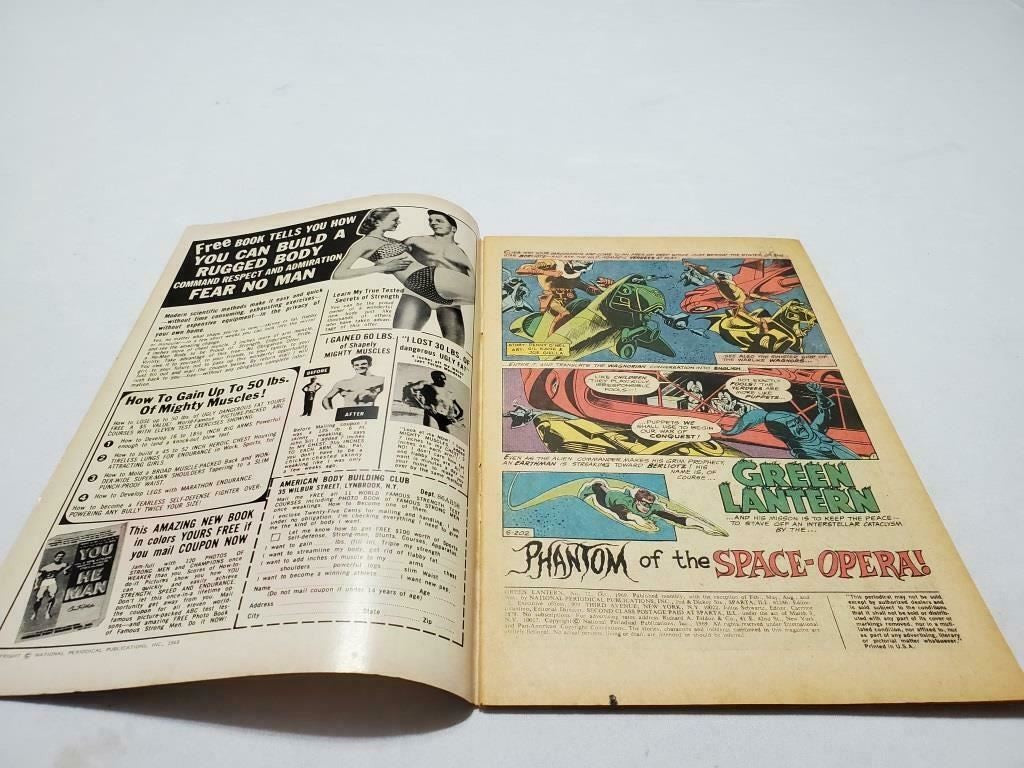 Green Lantern #72 Phantom of The Space Opera DC Comics 1969