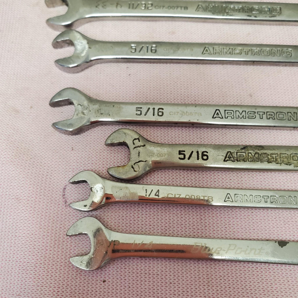 Lot of 12 Assorted Combination Wrench Set LOT-807