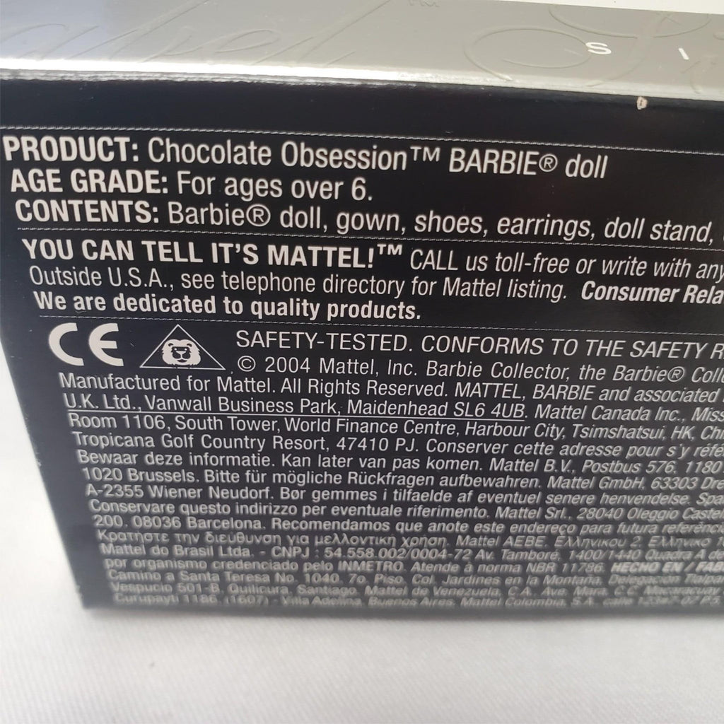Barbie 2005 - Chocolate Obsession Barbie Doll Silver Label 