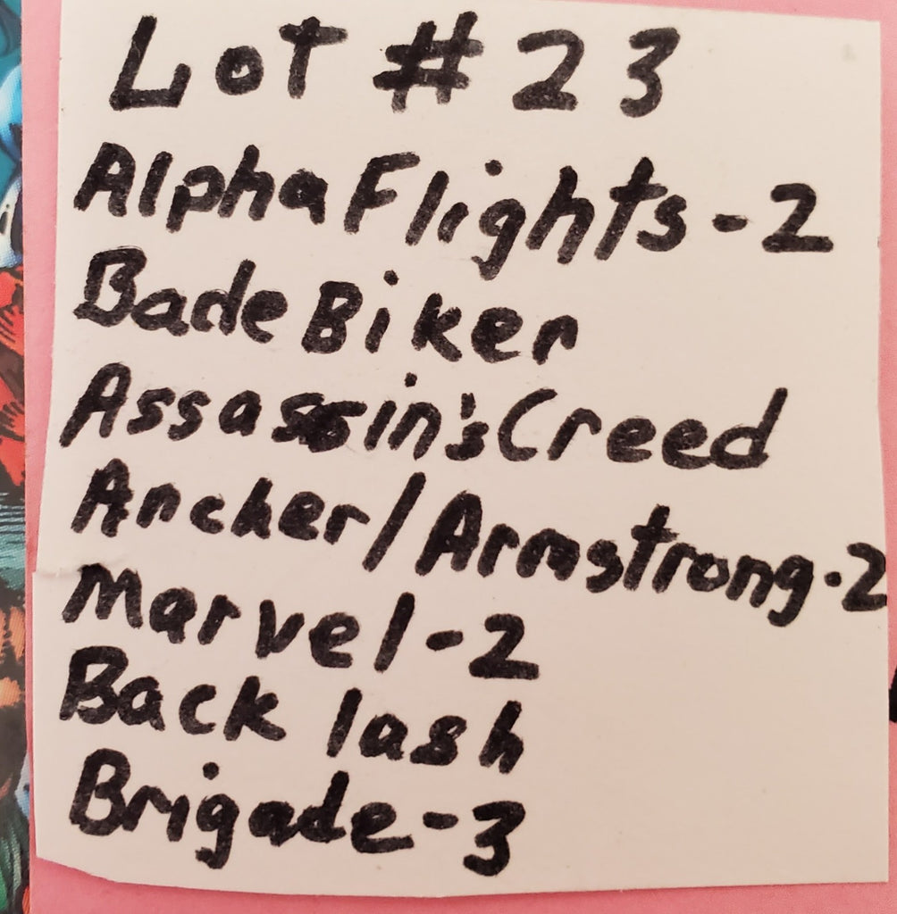 Lot of 12 Archer & Armstrong Assassins Creed & Other Marvel Comic Books #23