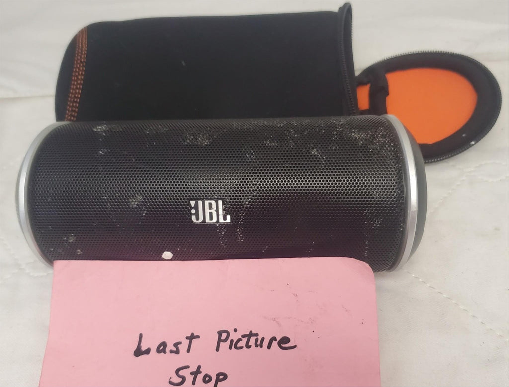JBL Flip Black Wireless Bluetooth Portable Stereo Speaker with Case