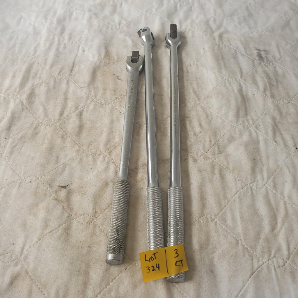 Lot of 3 Drive Flex Head Breaker Bar Extension LOT324
