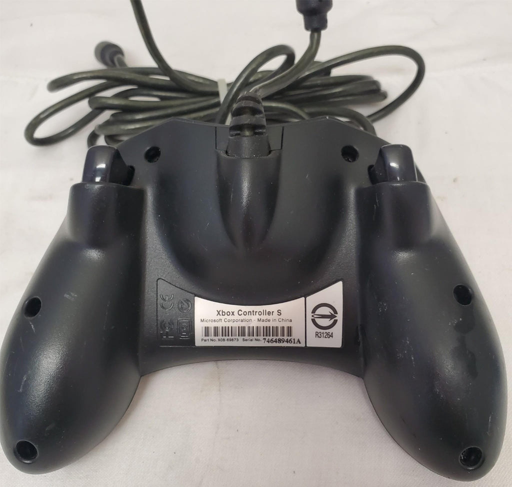 Microsoft Xbox S Type Black Controller with Breakaway Cable
