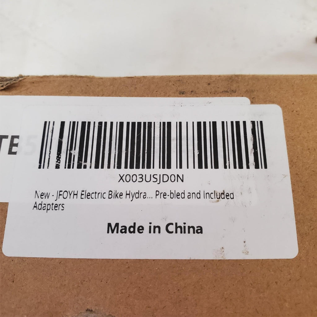 Tektro MTB 160mm Rotors Hydraulic Disc Brakes Kit w/ Cable & Housing 