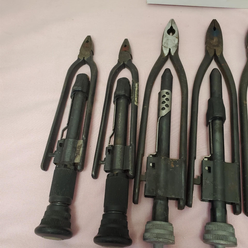 Lot of 5 Reversible Safety Wire Twister Pliers LOT-897