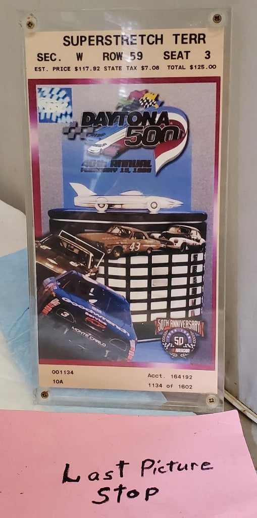 Nascar February 15, 1998 Daytona 500 Ticket