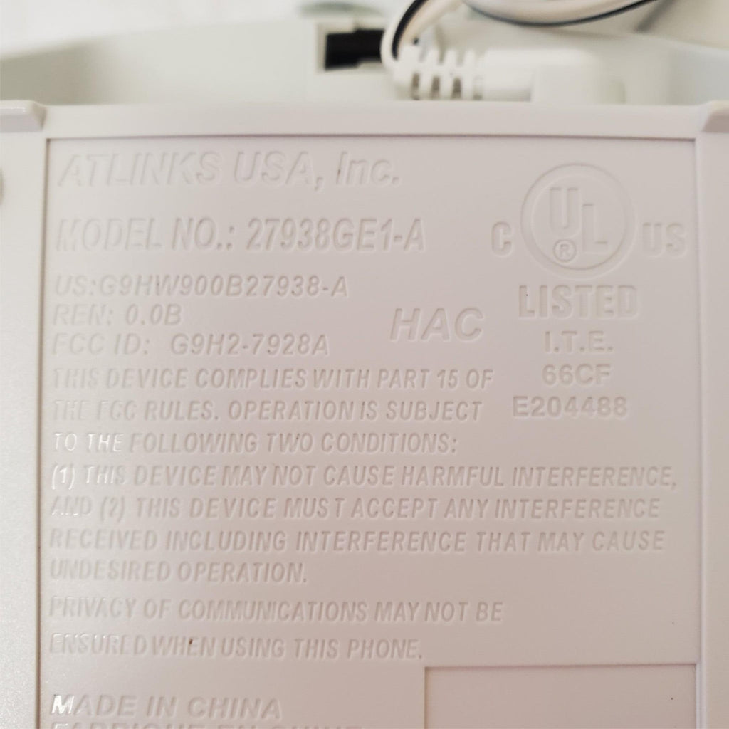 GE 27938GE1-A Cordless 2.4 Ghz Wireless Telephone #phone 3