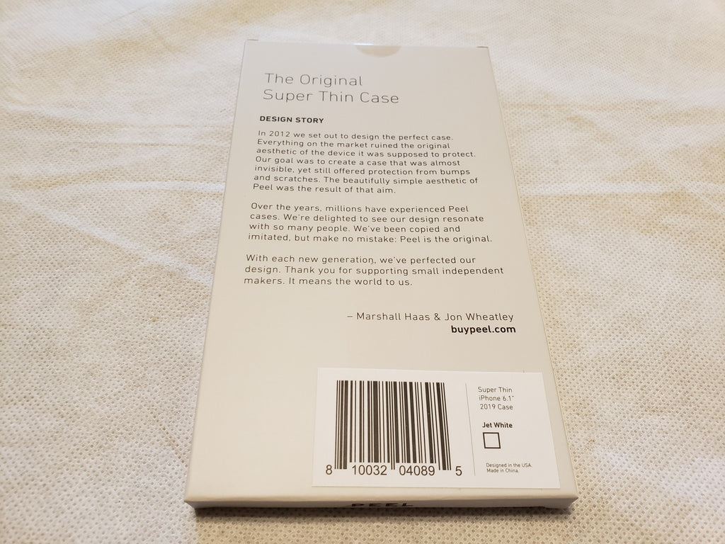 Peel The Original Super Thin Smart Phone Case - Iphone 2019 Sizes 5.8" 6.1" 6.5"