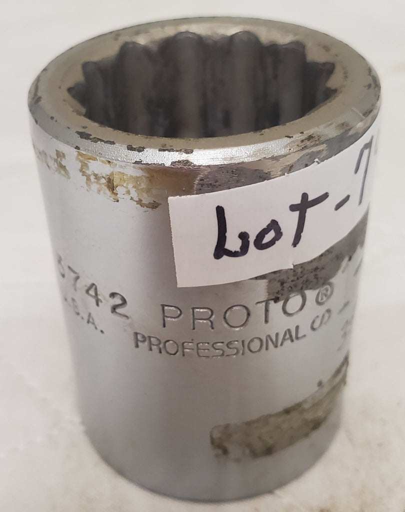 PROTO 5742 USA  1-5/16” Heavy-Duty Socket Tool - LOT 742
