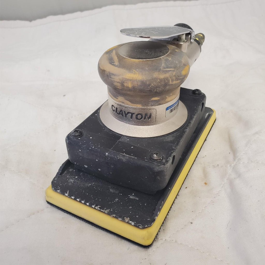 Clayton Pneumatic Jitterbug Random Orbital Air Palm Sander