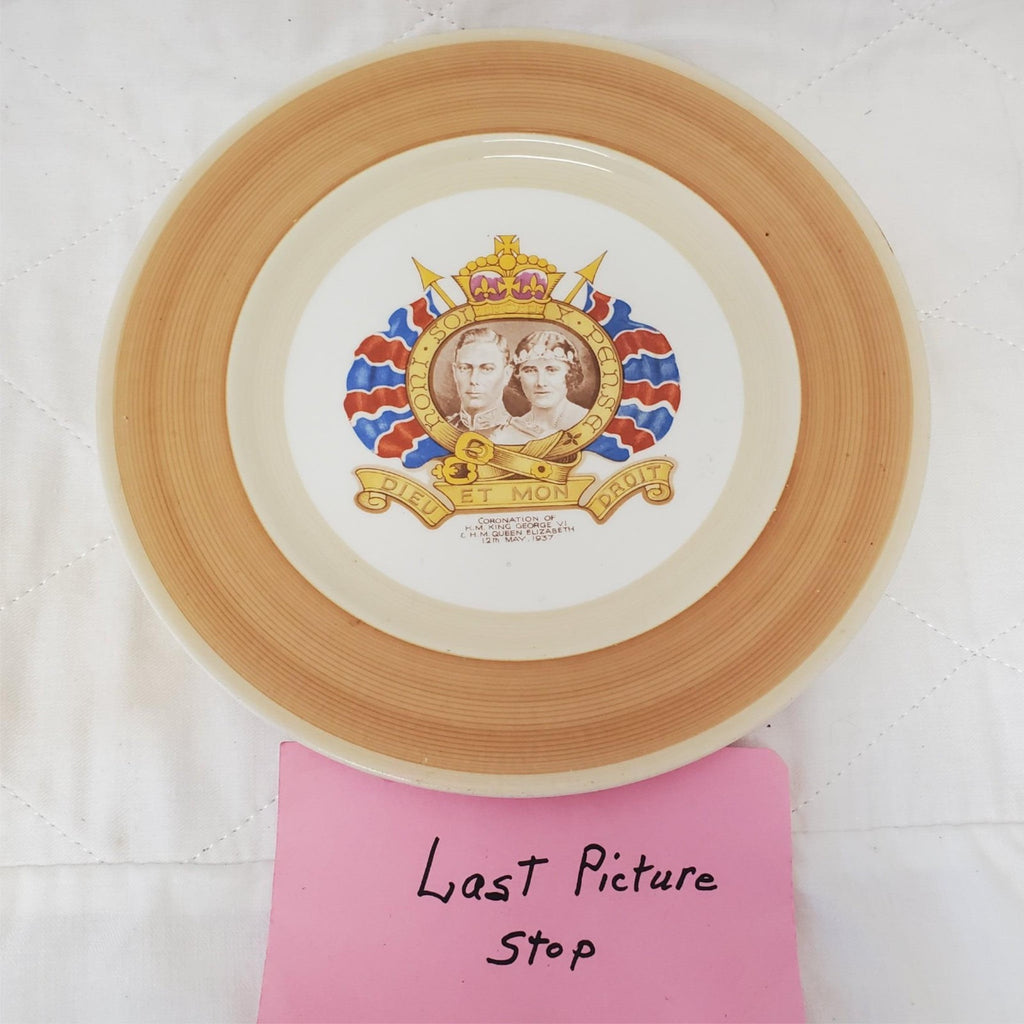 Shelley England Coronation of King George VI Queen Elizabeth 1937 Plate