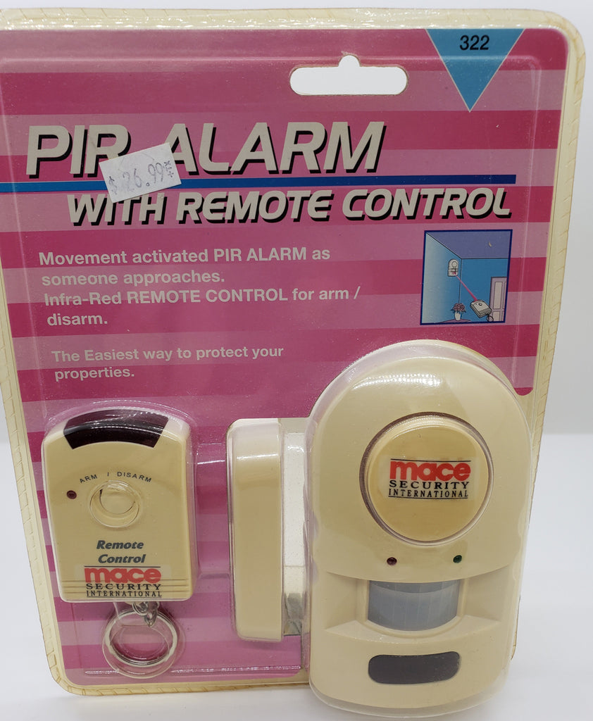 Brand New! Mace Security International PIR Alarm with Remote Control