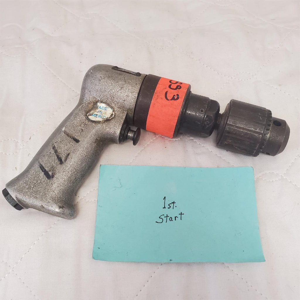 Rockwell 31D-104-F Pistol Grip Pneumatic Air Drill Air Tool SS-3