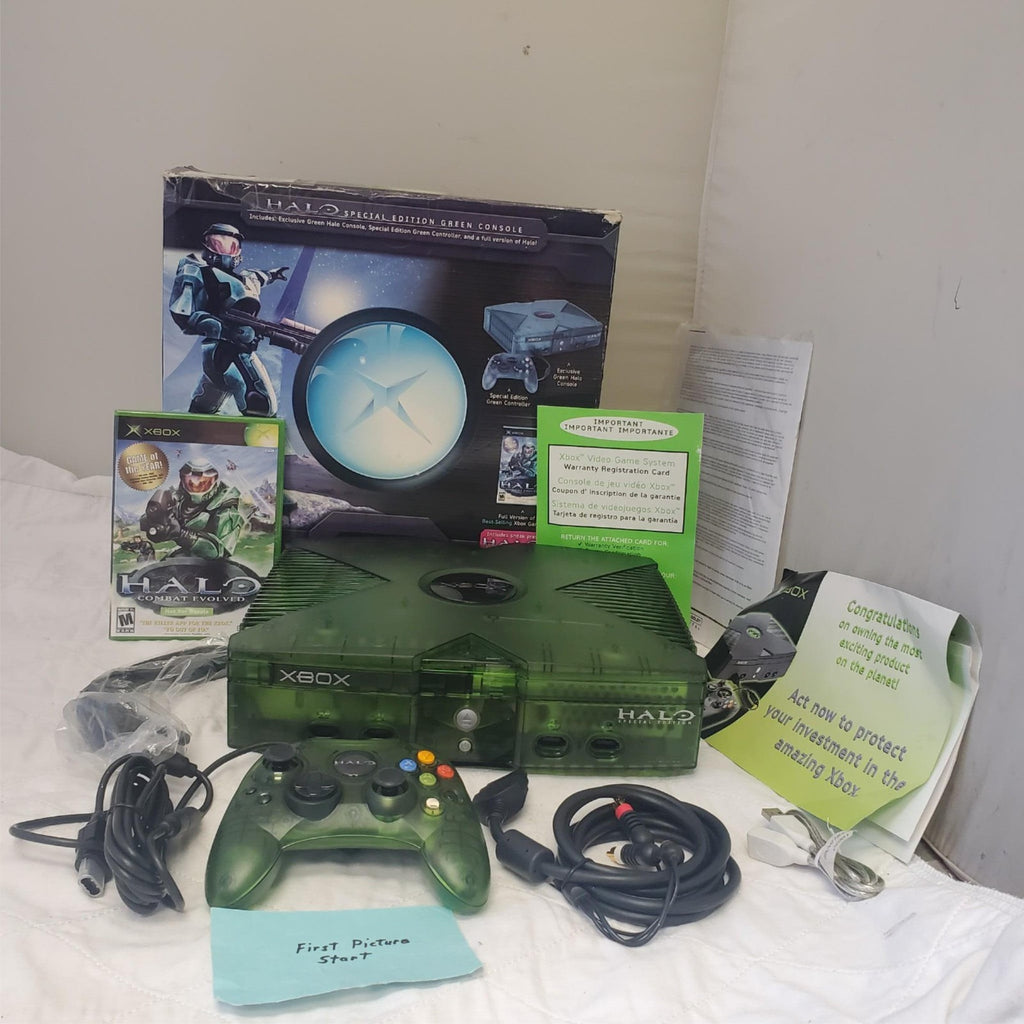 Microsoft Halo Combat Evolved Special Edition Xbox Video Game System Console
