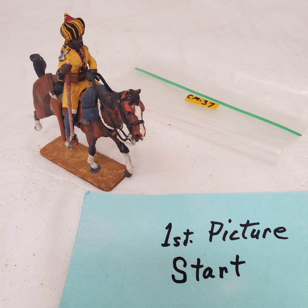 Metal Hand Painted 54mm SOE002 Skinner's Horse Scout CM-37