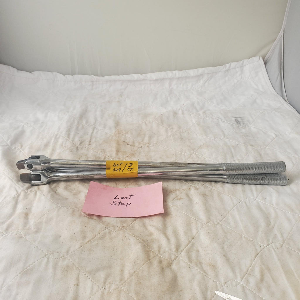 Lot of 3 PROTO Drive Flex Head Breaker Bar Extension LOT329