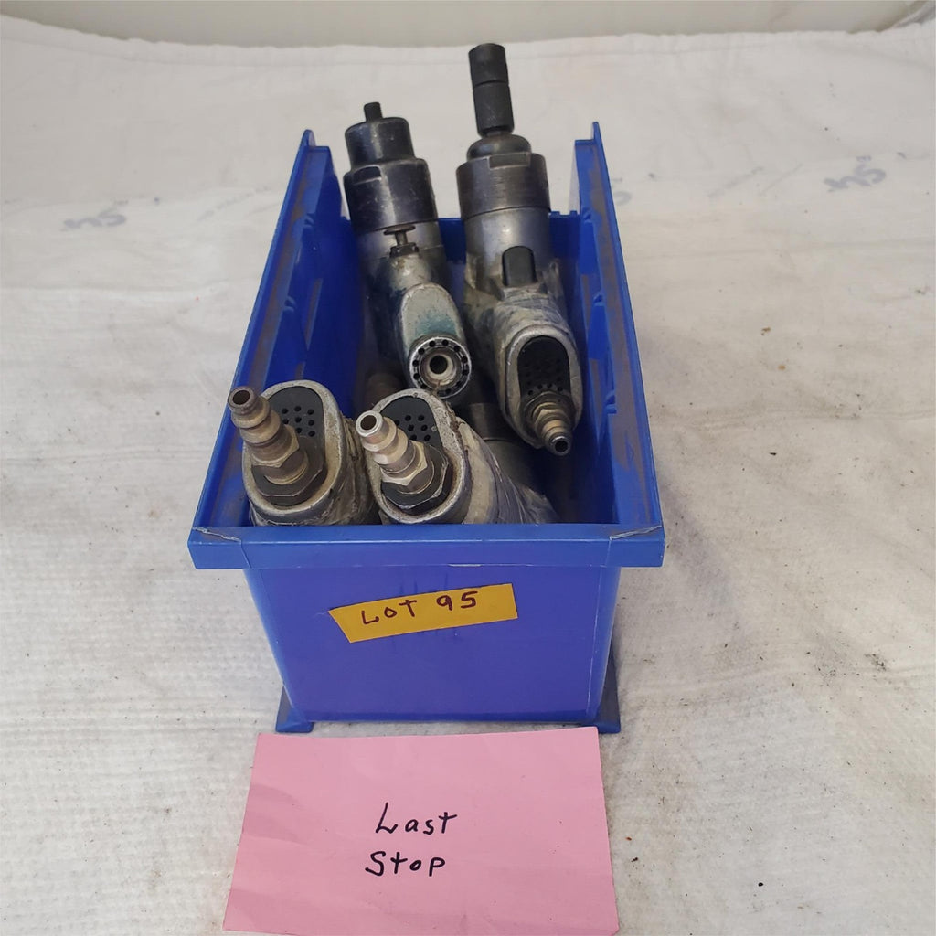 Lot of 4 Rockwell Pistol Grip Pneumatic Air Drill Air Tool Lot-95