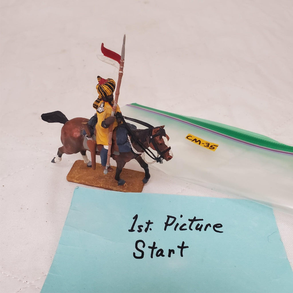 Metal Hand Painted 54mm SOE002 Skinner's Horse Lancer CM-35