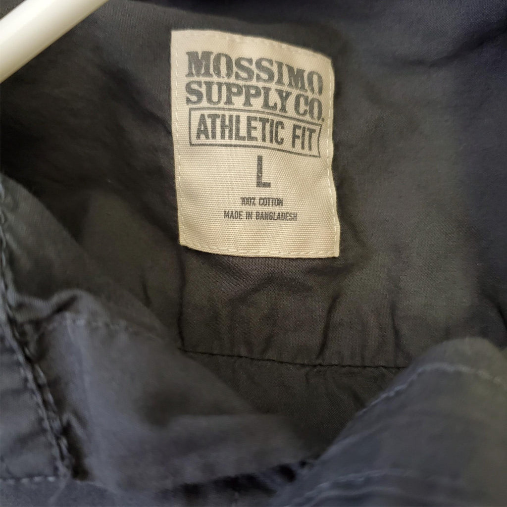 Lot of 4 Mens Wrangler Jeans Co 100% Cotton Long & Short Sleeve Shirt Size L