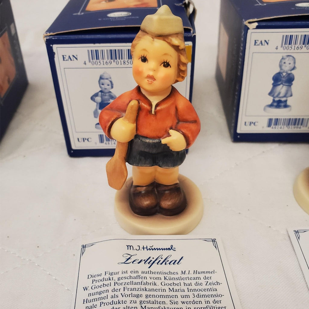 Set of 3 Hummel Figurines To Shy To Sing First Mate & Clear As A Bell H-9