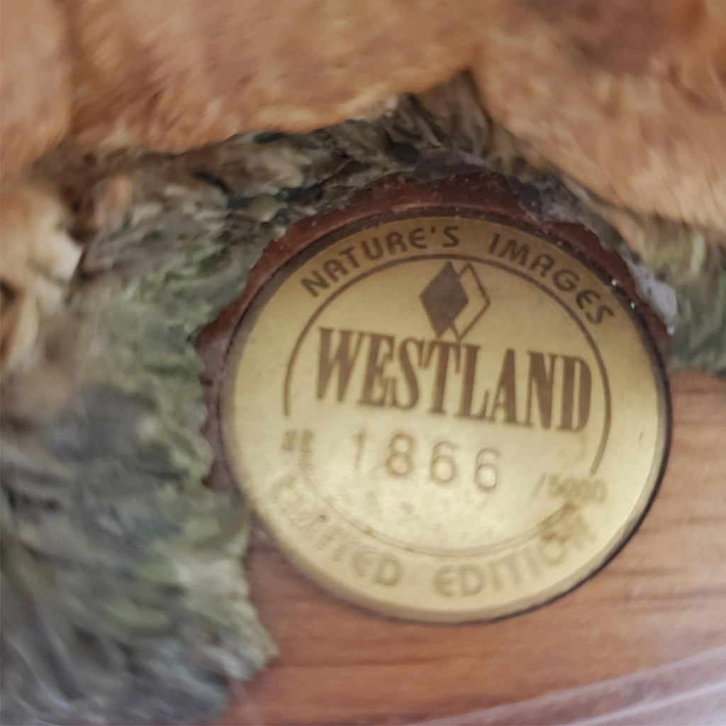Westland Limited Edition Natures Images Zoo Animals Music Box Born Free