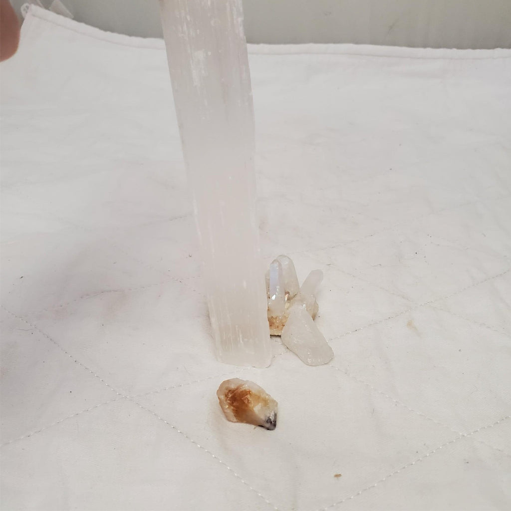 Natural Healing Stones White Crystal Quartz Crystal Cluster Energy Ornaments