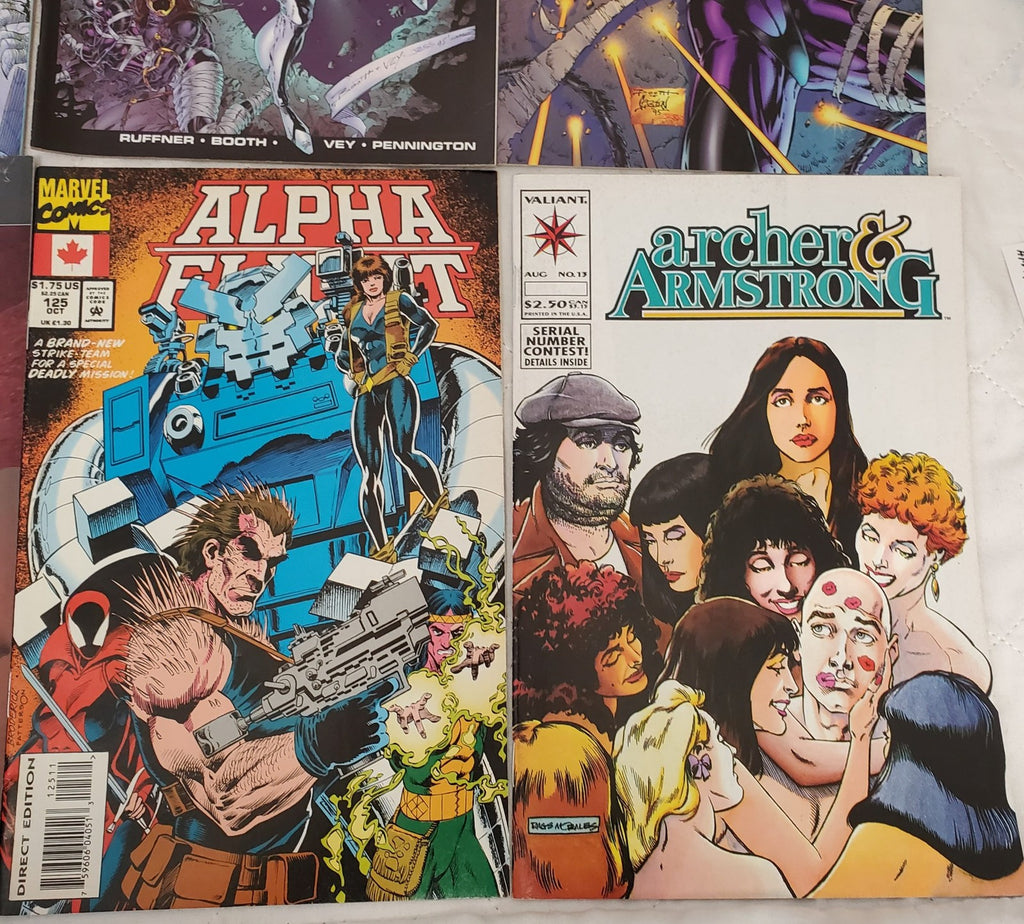 Lot of 12 Brigade Archer & Armstrong Artifacts Backlash & Marvel Comic Books #20