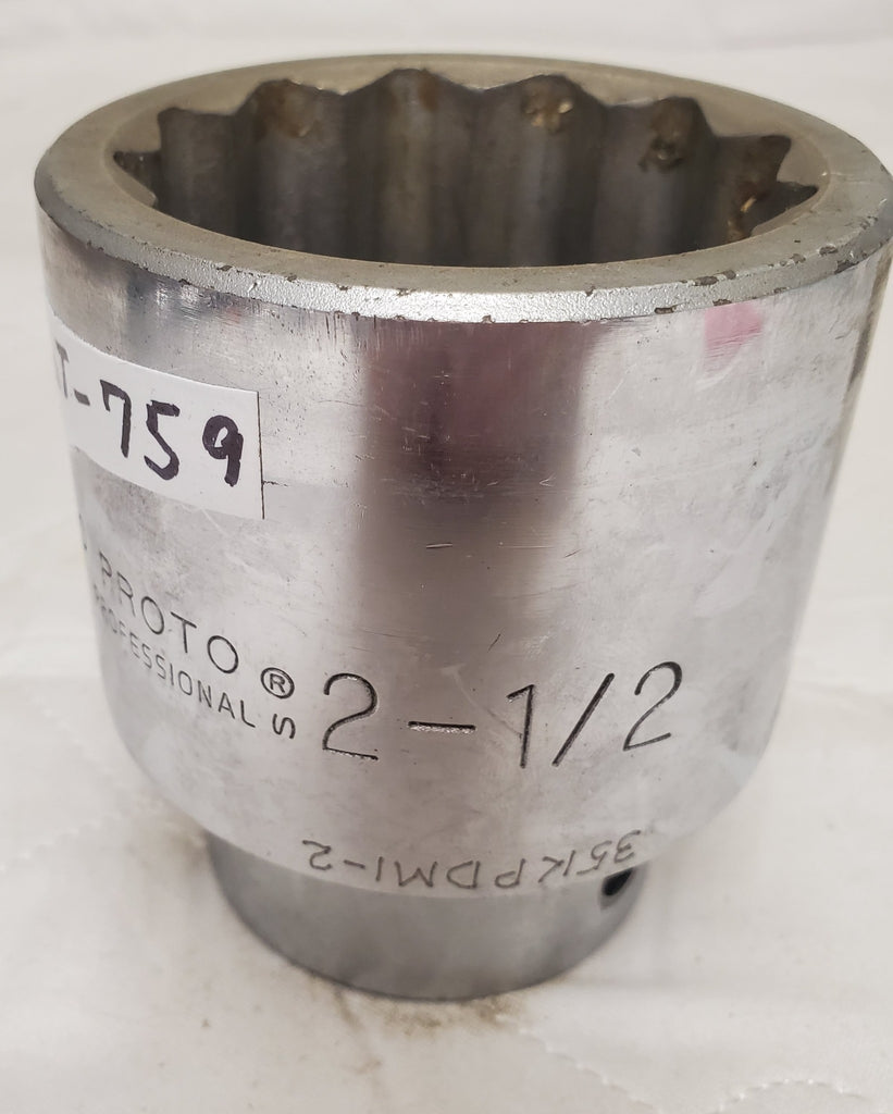 PROTO 5780 USA 2-1/2” Heavy-Duty Socket Tool - LOT 759