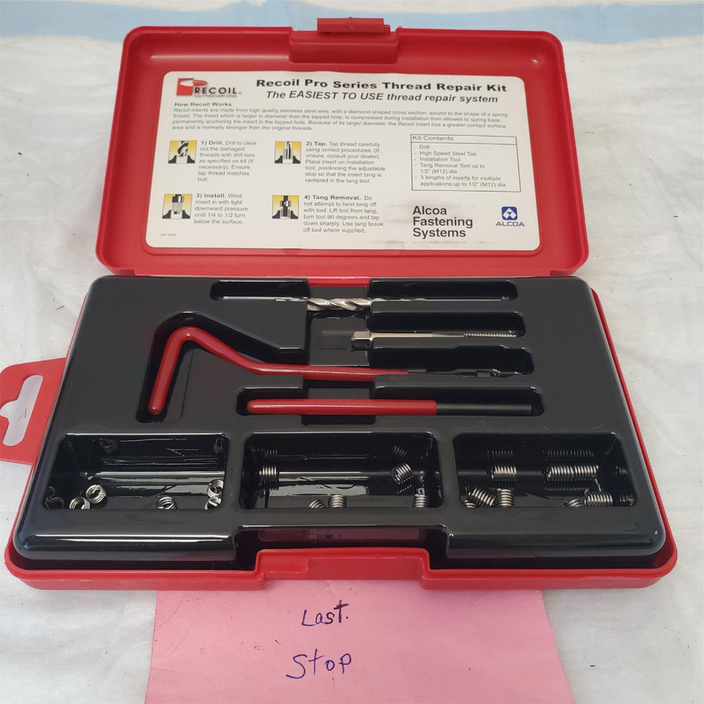 Recoil Quality Thread Insert Systems Pro Series Thread Repair Kit #3