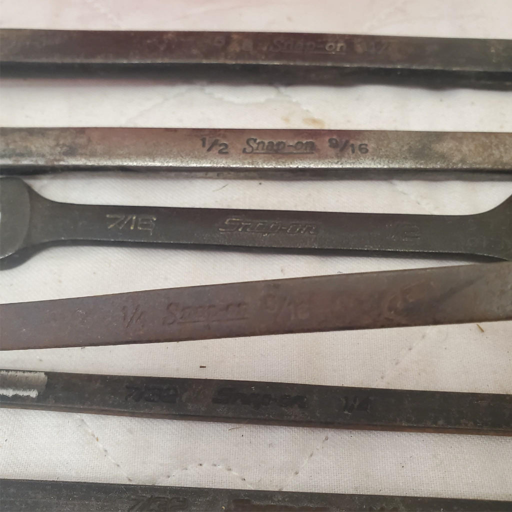 Lot of 13 Assorted Snap-On Box End Wrench & Other Wrenches LOT 533