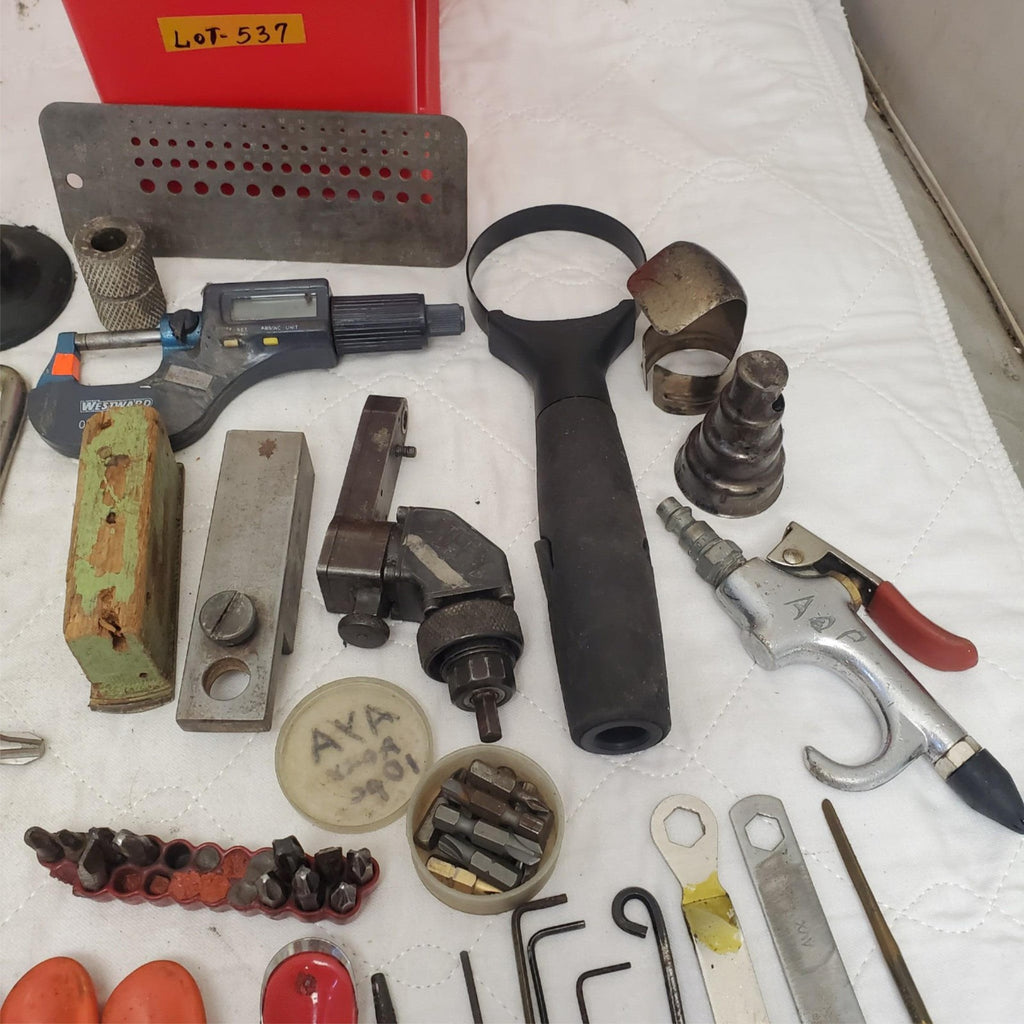 Lot of Measurement Tools Screwdriver Bits Multimeter