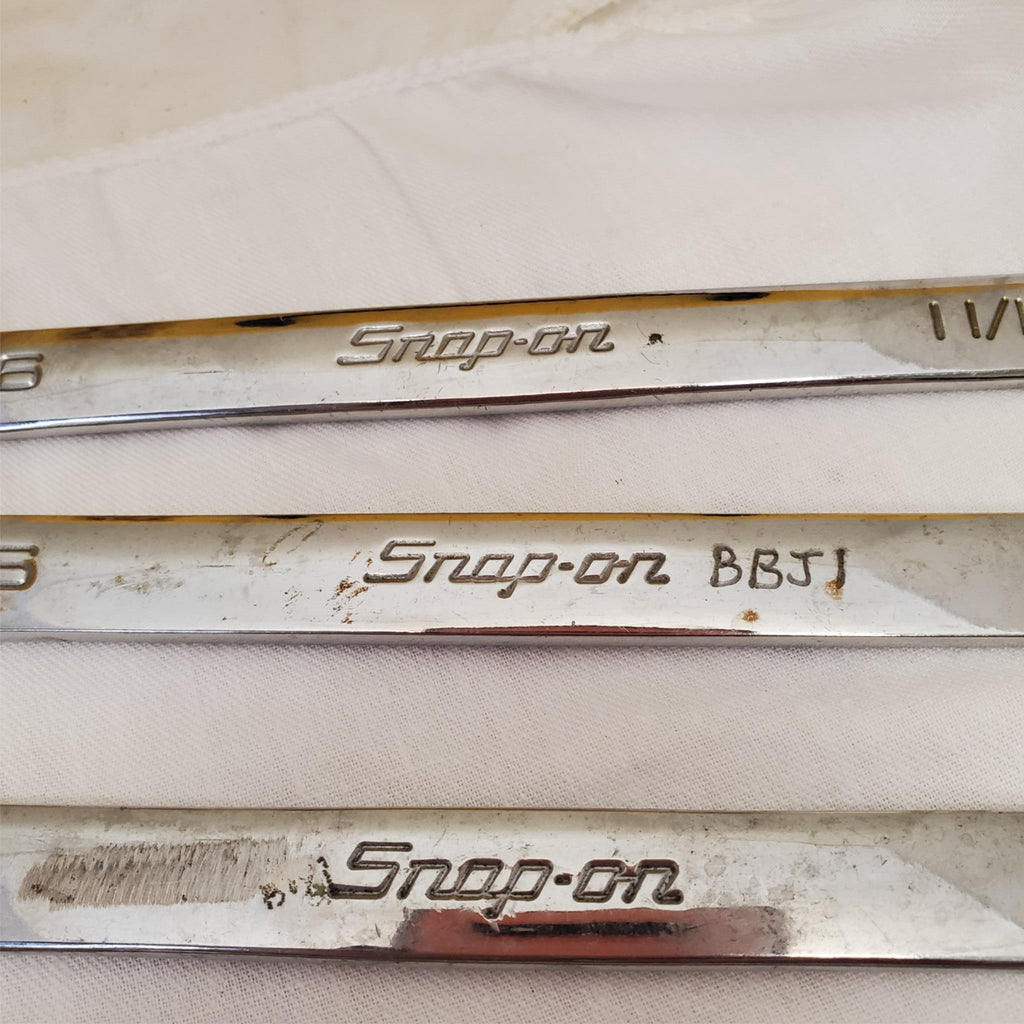 Lot of 5 Snap-On Combination Wrench Set LOT-856