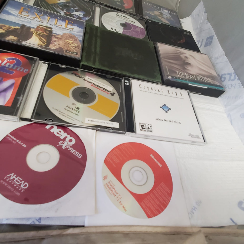 Lot of PC Video Games and Programs Myst III Exile The Beast Within Disc
