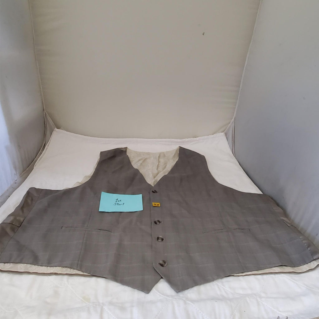 Hart Schaffner Marx Dillard Waistcoat Polyester Vest for Men 60L