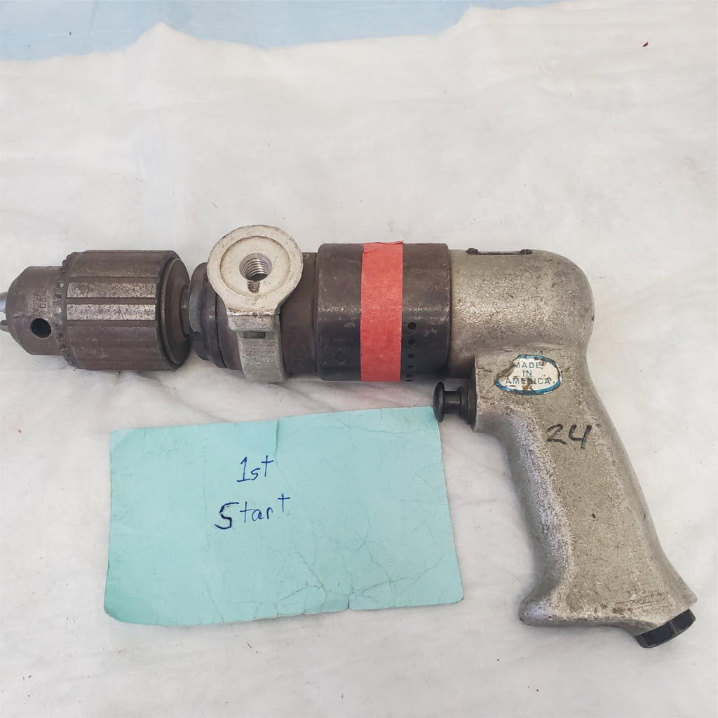 Rockwell 41D107B Pistol Grip Pneumatic Air Drill Air Tool AA-18