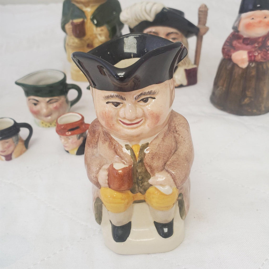 Assorted Toby Jug & Royal Doulton Aramis Three Musketeers Ceramic Cups 