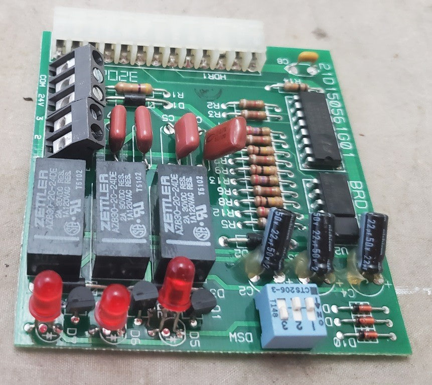 Original Trane Zettler Zone/Bypass Control Card Zzcardal010 21D150561G01 BRD1033