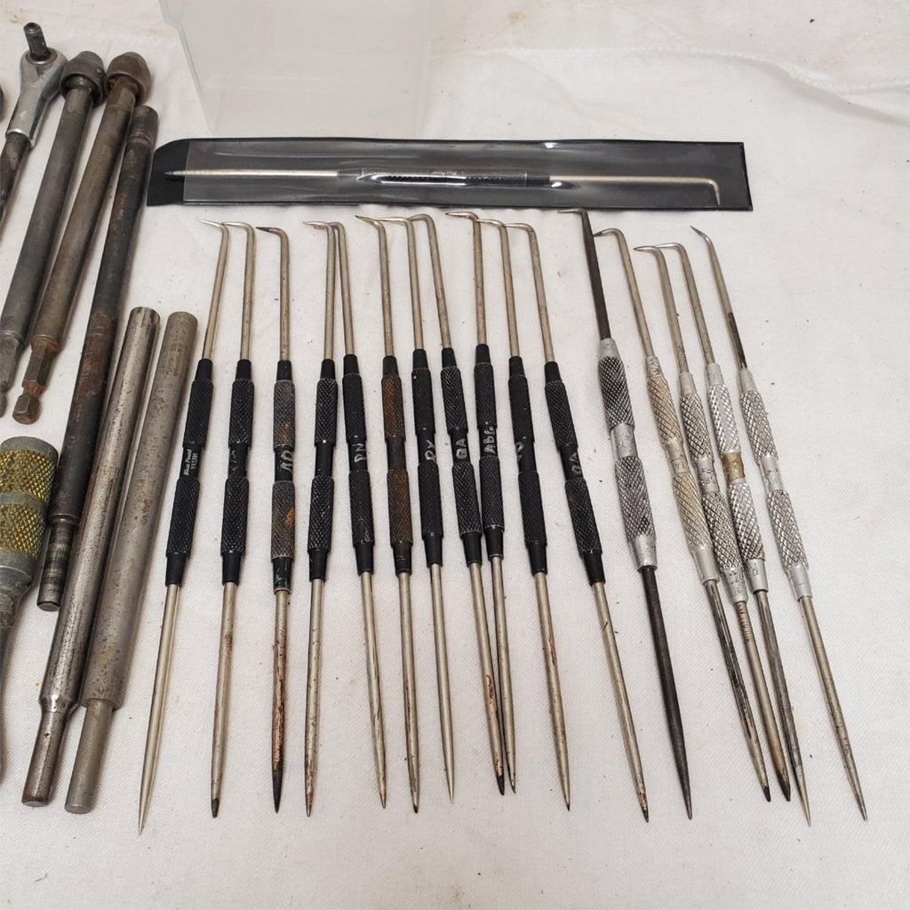 Lot of Assorted Precision Pin Vise Set and Hook Pick Tool LOT-831