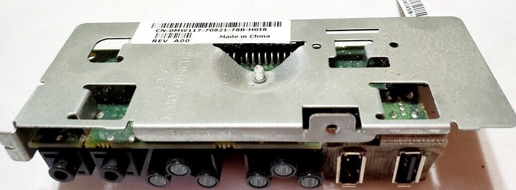 Dell Dimension 9200 Front USB, Audio, LED, Power Switch IO Panel CN-0HH180-70821
