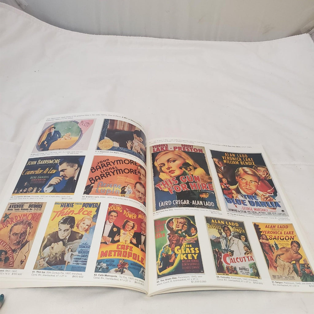 Vintage Hollywood Posters II 1999 Catalog by Bruce Hershenson