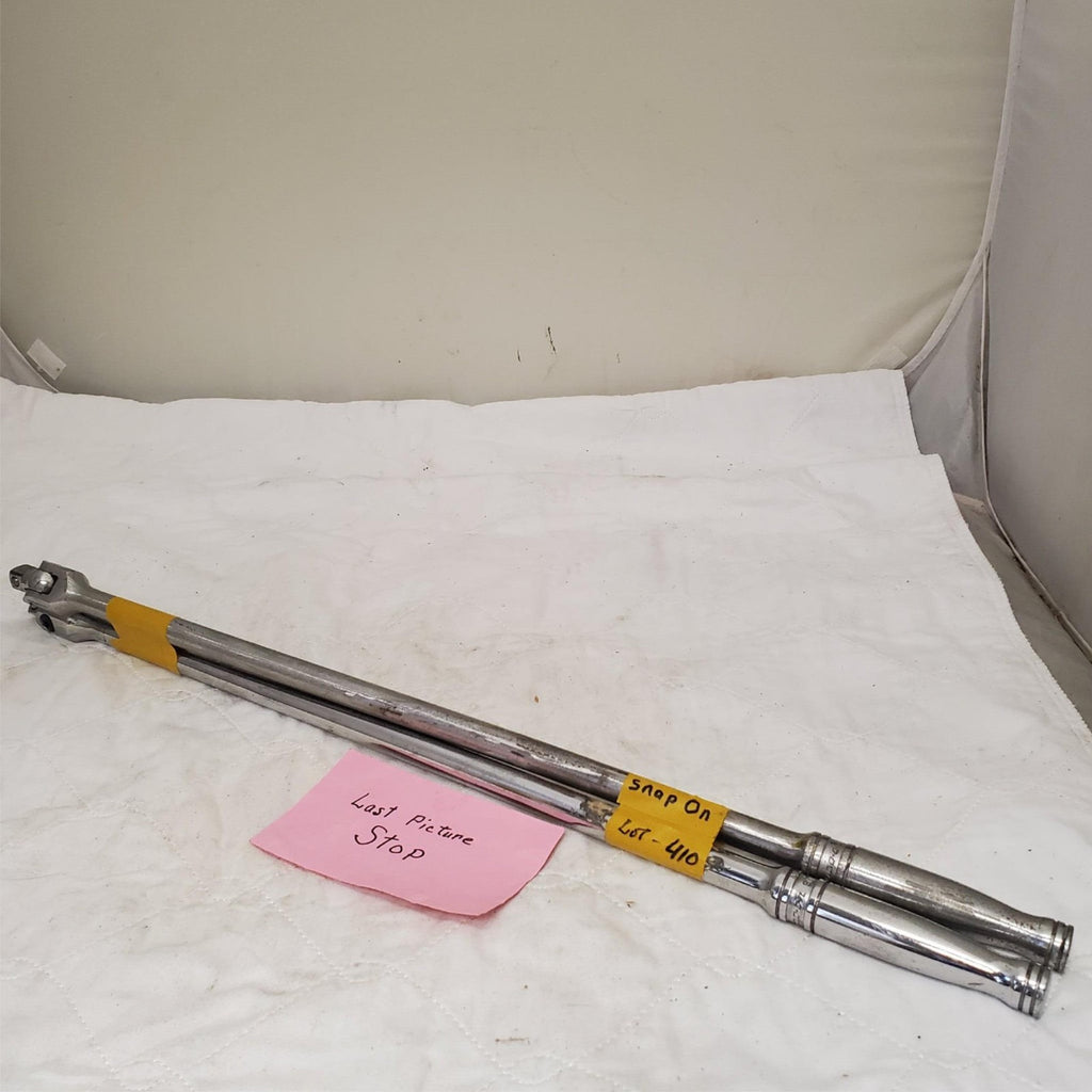 Lot of 2 Long Handle Locking Flex-Head Ratchet LOT-410
