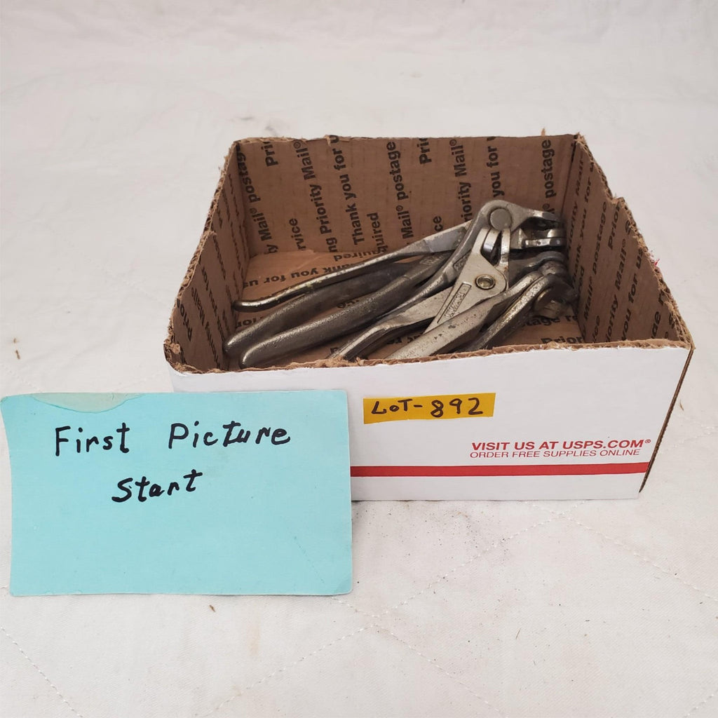 Lot of 5 Wedgelock Cleco Pliers Set Aviation Tool LOT-892