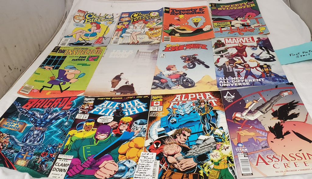 Lot of 12 Cherry Blossom Brigade Marvel The Inspector & Other Comic Books #15