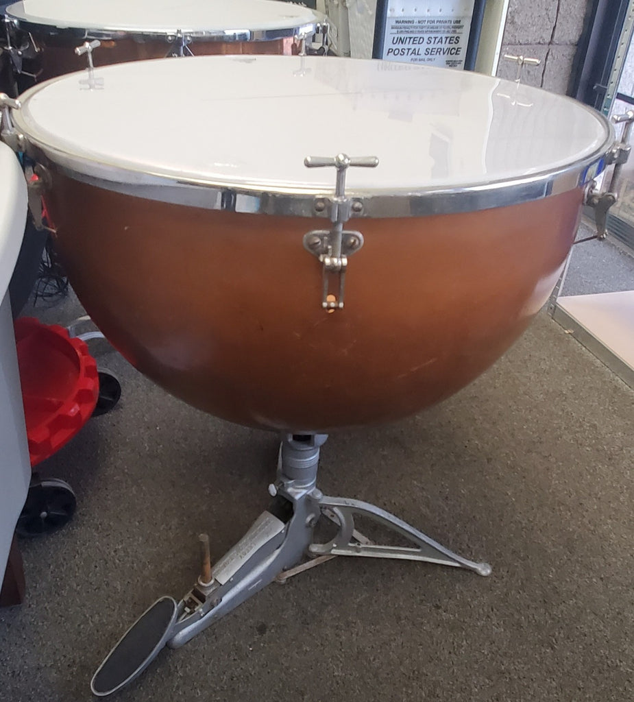 Vintage Ludwig Timpani Drum with Leedy Precision Peddle 1